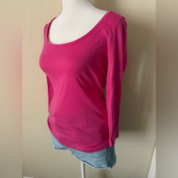 Ralph Lauren scoop neck shirt - Picture 2 of 5